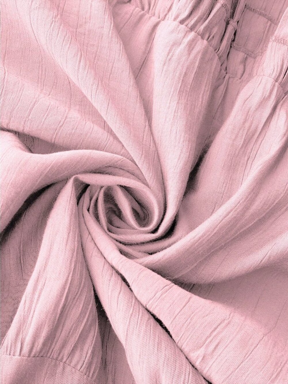 Pink Casual Women's Plus Size Boho Ruffle Trim maxi Dress - Picture 7 of 7